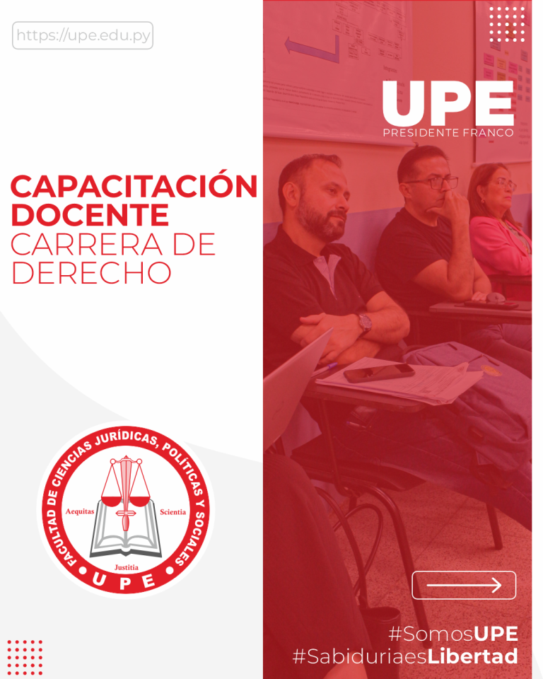 Capacitación Docente: Carrera de Derecho